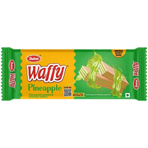 Dukes Waffy Pineapple Flavoured Creamy & Crunchy Wafers - 55 g