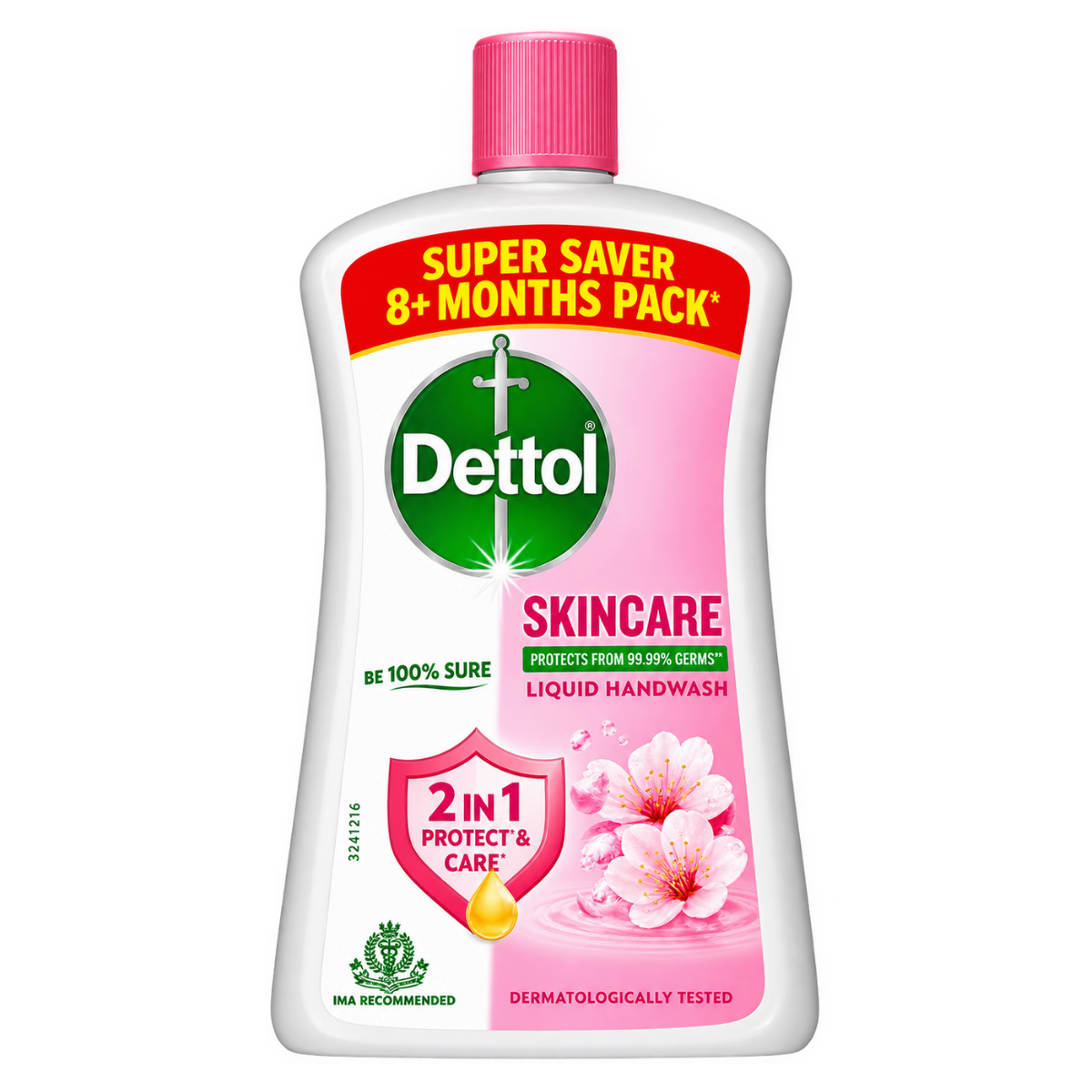 Dettol Unisex Skincare pH-Balanced Liquid Hand Wash – 875ml