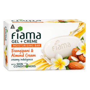 Fiama Gel + Crème Moisturising Bar (Frangipani & Almond Cream) - 125 g