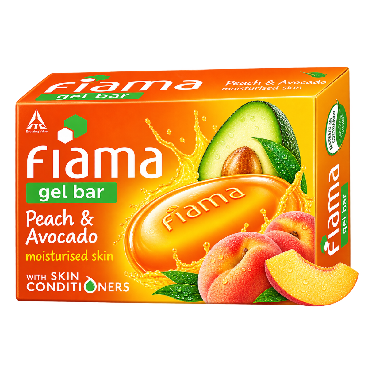 Fiama Gel Bar (Peach & Avocado) - 125 g
