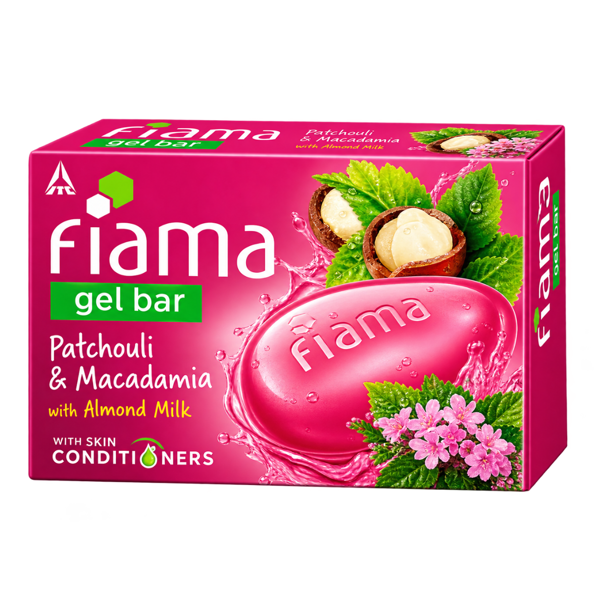 Fiama Gel Bar (Patchouli & Macadamia) - 125 g