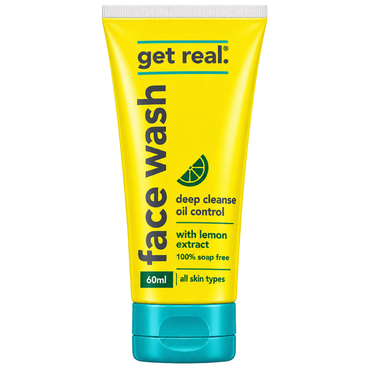 Get Real Deep Cleanse Oil Control Lemon Face Wash - 60ml