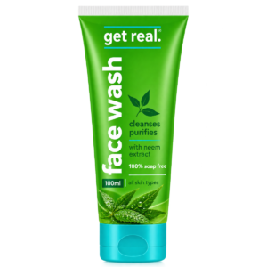 Get Real Cleanses & Purifies Neem Face Wash - 100ml
