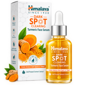 Himalaya Since 1930 Dark Spot Clearing Turmeric Face Serum with 10% Glycolic Acid & 2% Niacinamide - 15 mL