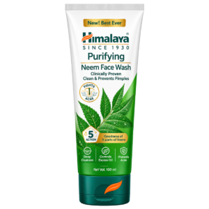 Himalaya Purifying Neem Face Wash with Goodness of 5 Parts of Neem - 100ml