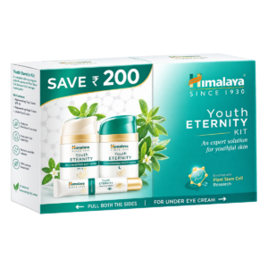 Himalaya Youth Eternity Kit – Day Cream (50ml) + Night Cream (50ml) + Under Eye Cream (15ml) | 115ml