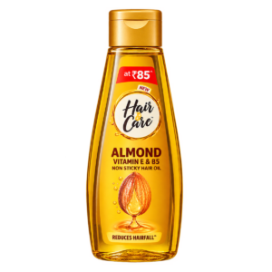 Hair & Care Almond, Vitamin E & B5 Non-Sticky Hair Oil - 200ml