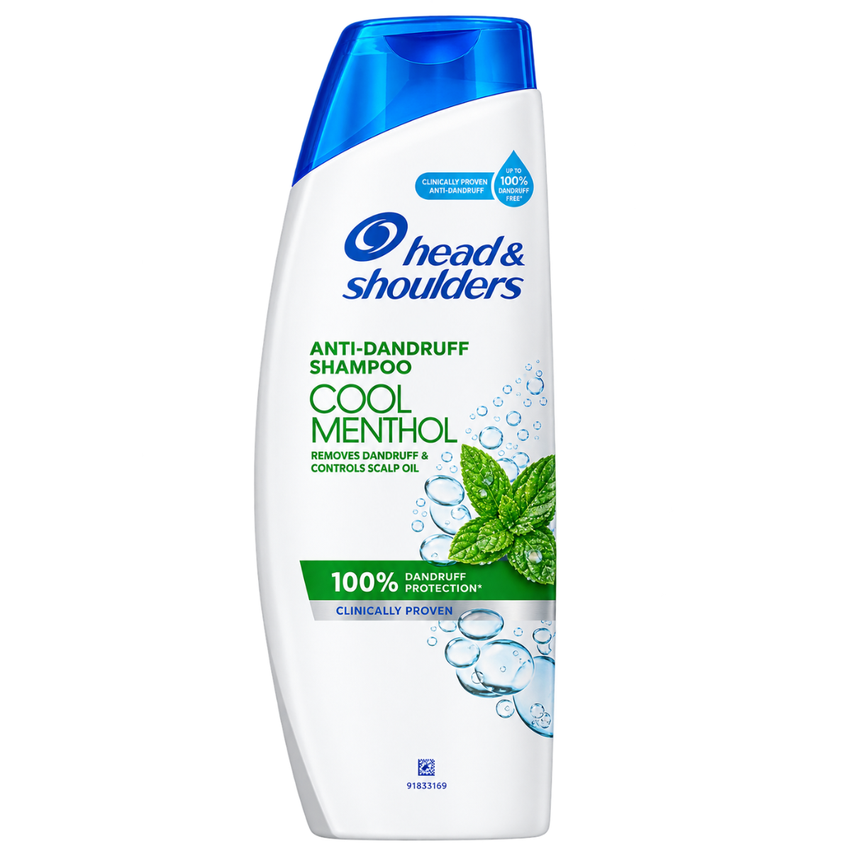Head & Shoulders Cool Menthol Anti-Dandruff Shampoo - 180 ml