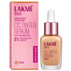 Lakmé 9to5 Skin Stylist Collection CC Tinted Serum - Dolce (30 ml)