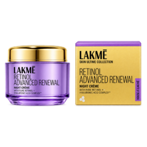 Lakmé Skin Ultime Collection Retinol Advanced Renewal Night Gel Crème – 50g