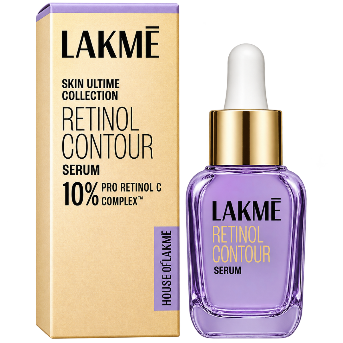 Lakmé Skin Ultime Collection Retinol Contour Serum with 10% Pro Retinol C Complex - 30 ml