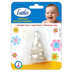 Little's VariFlow Silicone Nipples - Pack of 2