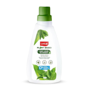 LuvLap Plant Based Baby Liquid Laundry Detergent (500 ml) – Powered by Plant Bio-Enzymes, Aloe Vera & Neem Extract