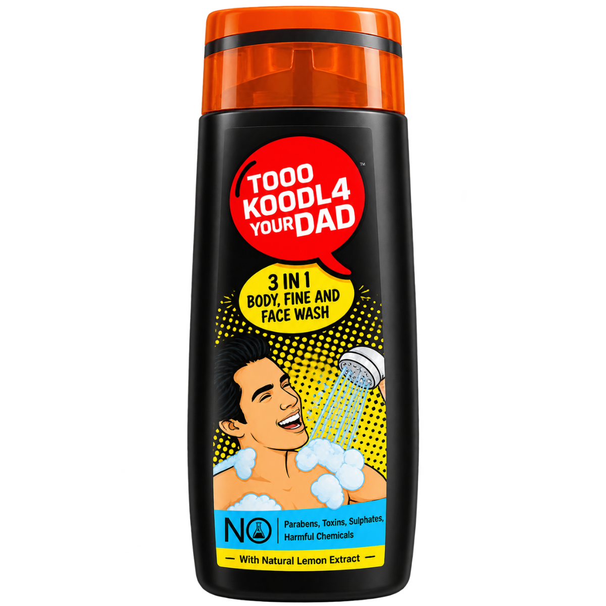 Marico Studio X Tooo Kool4 Your Dad 3-in-1 Body, Hair & Face Wash - 250 ml