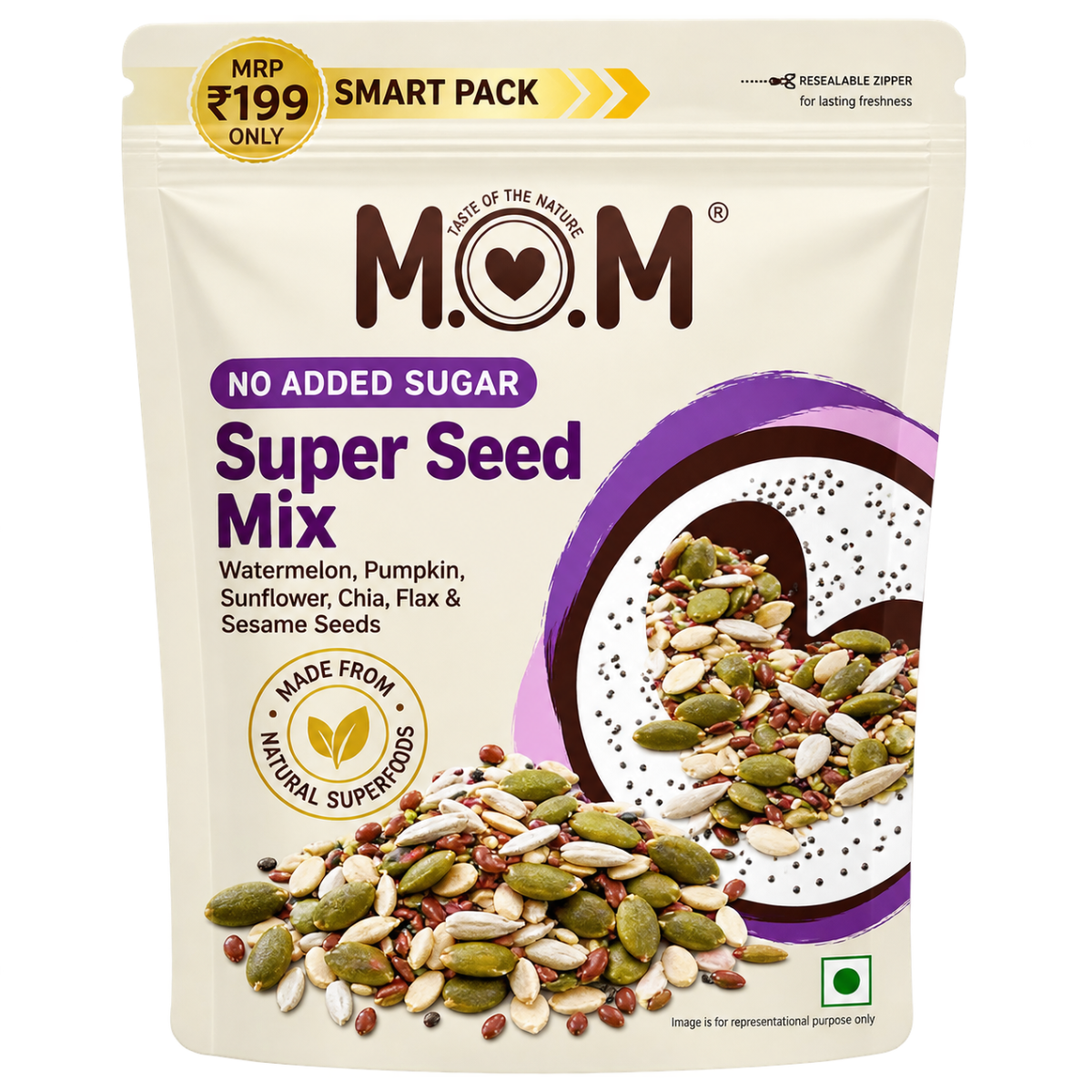 M.O.M (Meal of the Moment) Super Seed Mix - 140 g
