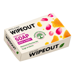 MyGlamm WIPEOUT Germ Killing Soap with Rose & Honey - 75 g