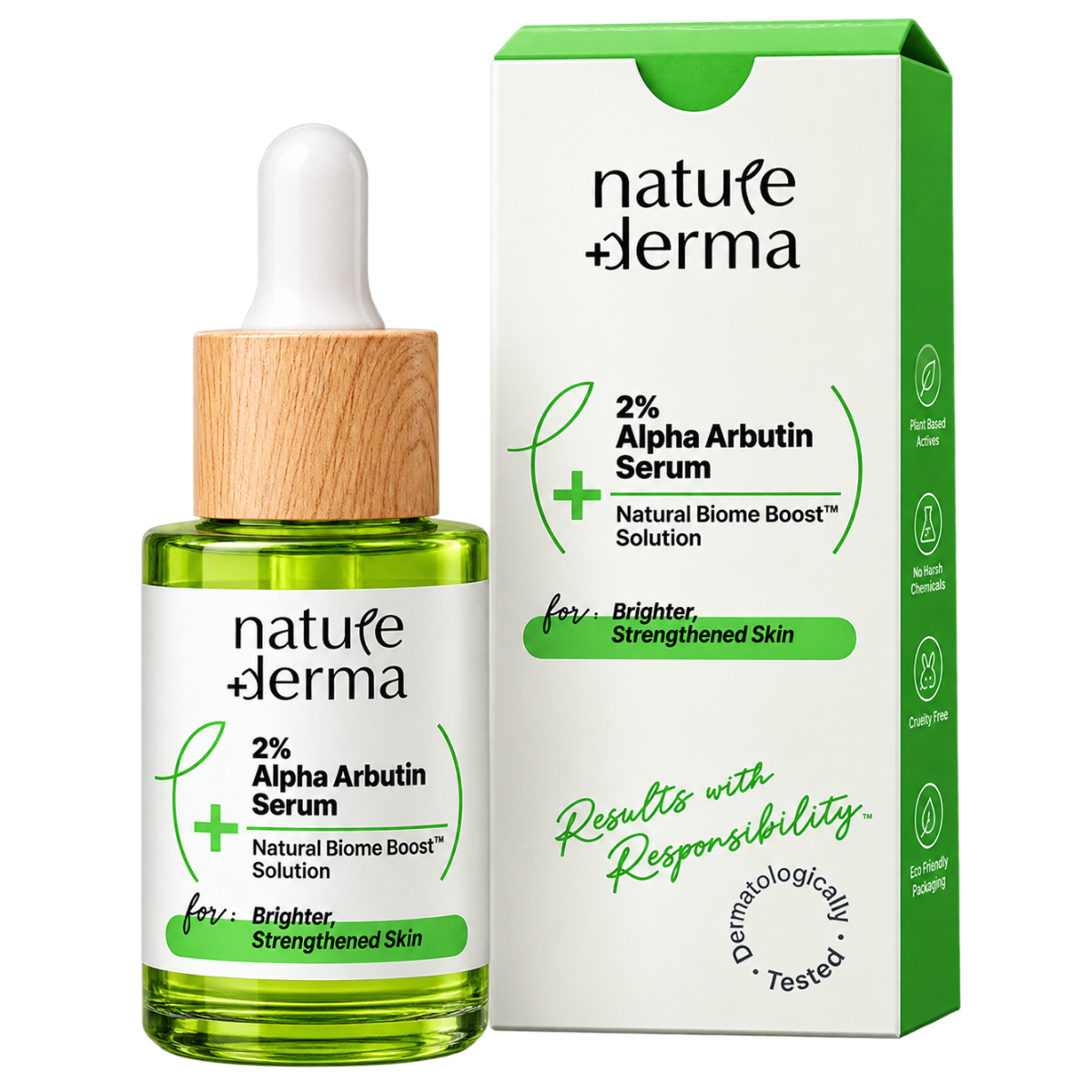 Nature Derma 2% Salicylic Acid Serum with Natural Biome Boost™ Solution - 30 ml