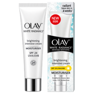 Olay White Radiance Brightening Intensive Cream Moisturiser SPF 24 UVA/UVB - 20 g