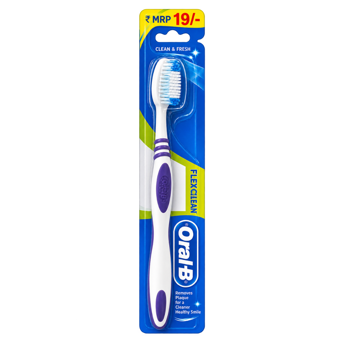 Oral-B Fresh Clean Toothbrush (Medium Bristles - Single Pack)