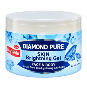 OxyVeda Diamond Pure Skin Brightning Gel - Face & Body (250g)