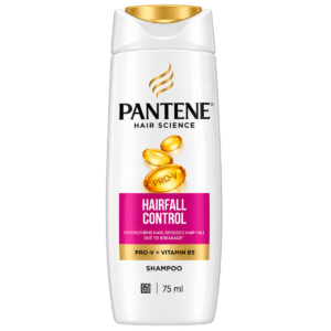 Pantene Hair Science Hairfall Control Shampoo (with Pro-V + Vitamin B) - 75 ml