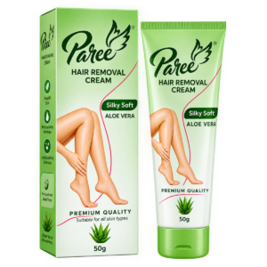 Paree Silky Soft Aloe Vera Hair Removal Cream - 50g