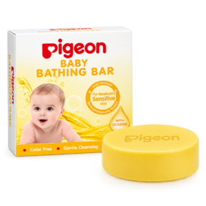 Pigeon Baby Bathing Bar - 75g (Gentle Soap for Newborn's Sensitive Skin)