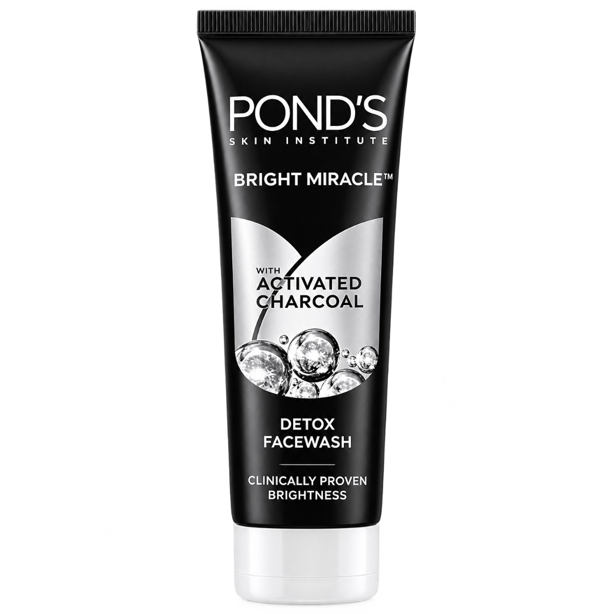 Pond's Skin Institute Bright Miracle Detox Facewash with Activated Charcoal - 50g