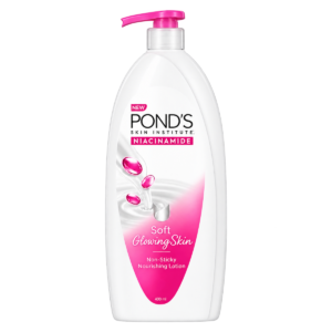 POND'S Niacinamide Nourishing Body Lotion (600 ml) – Non-Sticky Formula for Soft, Glowing Skin