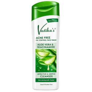 Vadika's Acne Free Oil Control Face Wash with Aloevera & Niacinamide - 200ml