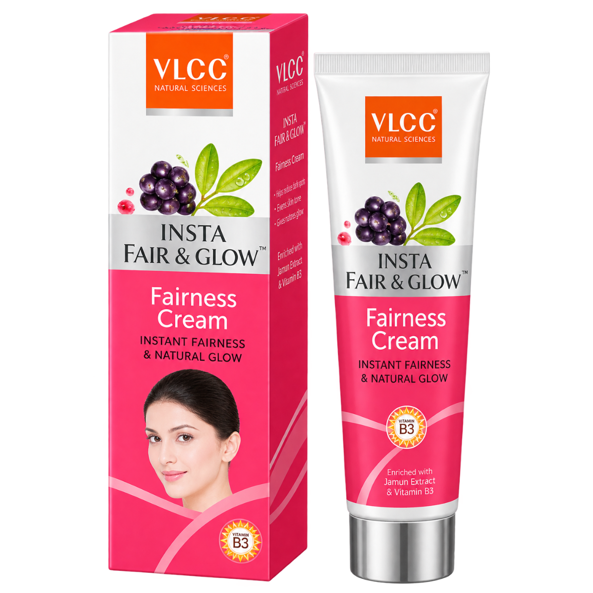 VLCC Natural Sciences Insta Fair & Glow Fairness Cream Mulberry & Licorice with SPF 15 - 25 g