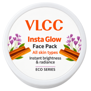 VLCC Insta Glow Face Pack Eco Series - Instant Brightness & Radiance (400g)