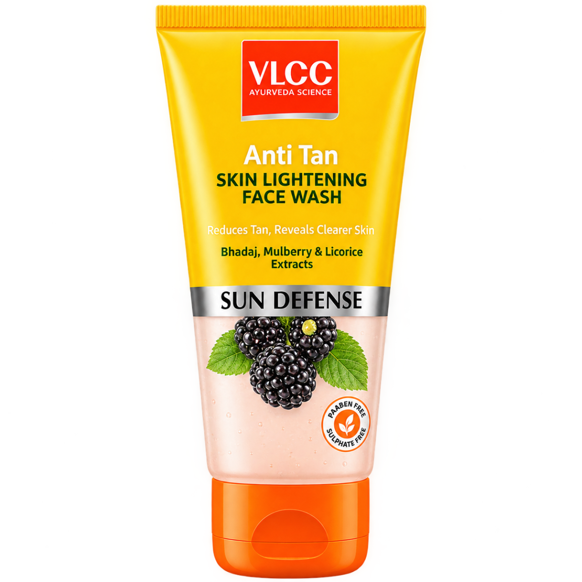 VLCC Sun Defense Anti Tan Skin Lightening Face Wash - 150ml