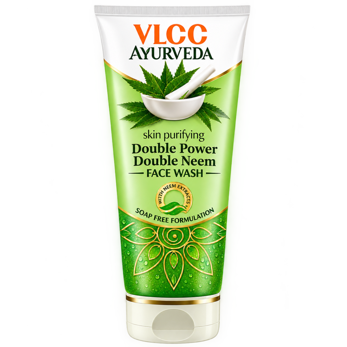 VLCC Ayurveda Skin Purifying Double Power Double Neem Face Wash - 100ml