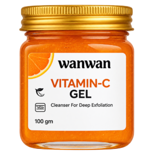 Wanwan Vitamin-C Gel Cleanser For Deep Exfoliation - 300g