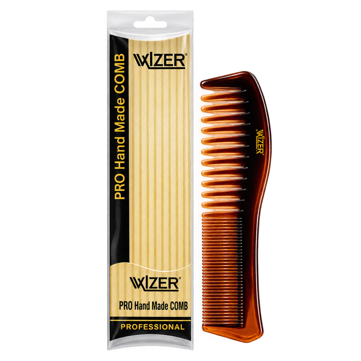 Wizer Pro Hand Made Comb / Detangling Comb