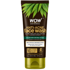 WOW Skin Science Anti-Acne Face Wash - 100ml