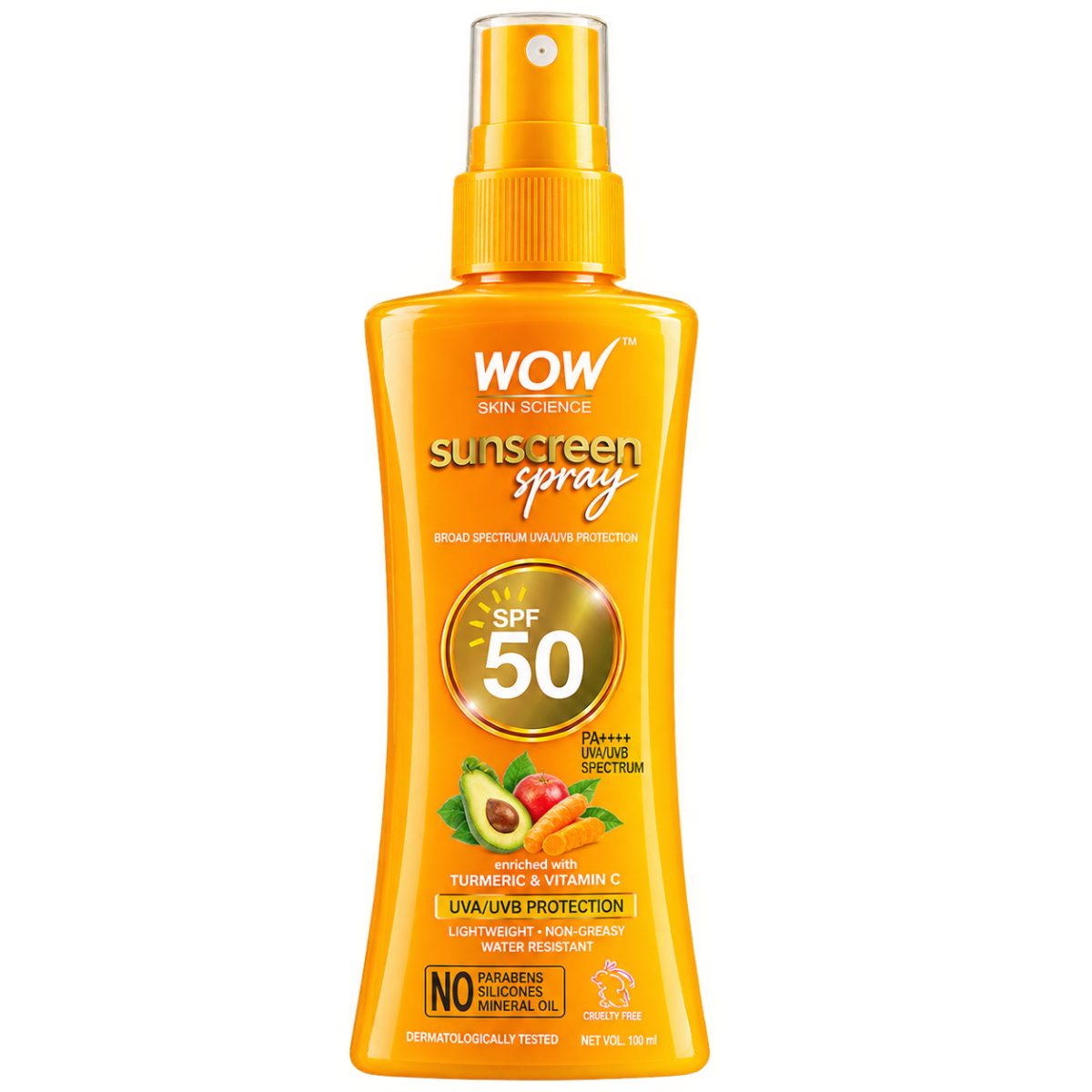 WOW Skin Science Sunscreen Spray SPF 50 - 100 ml
