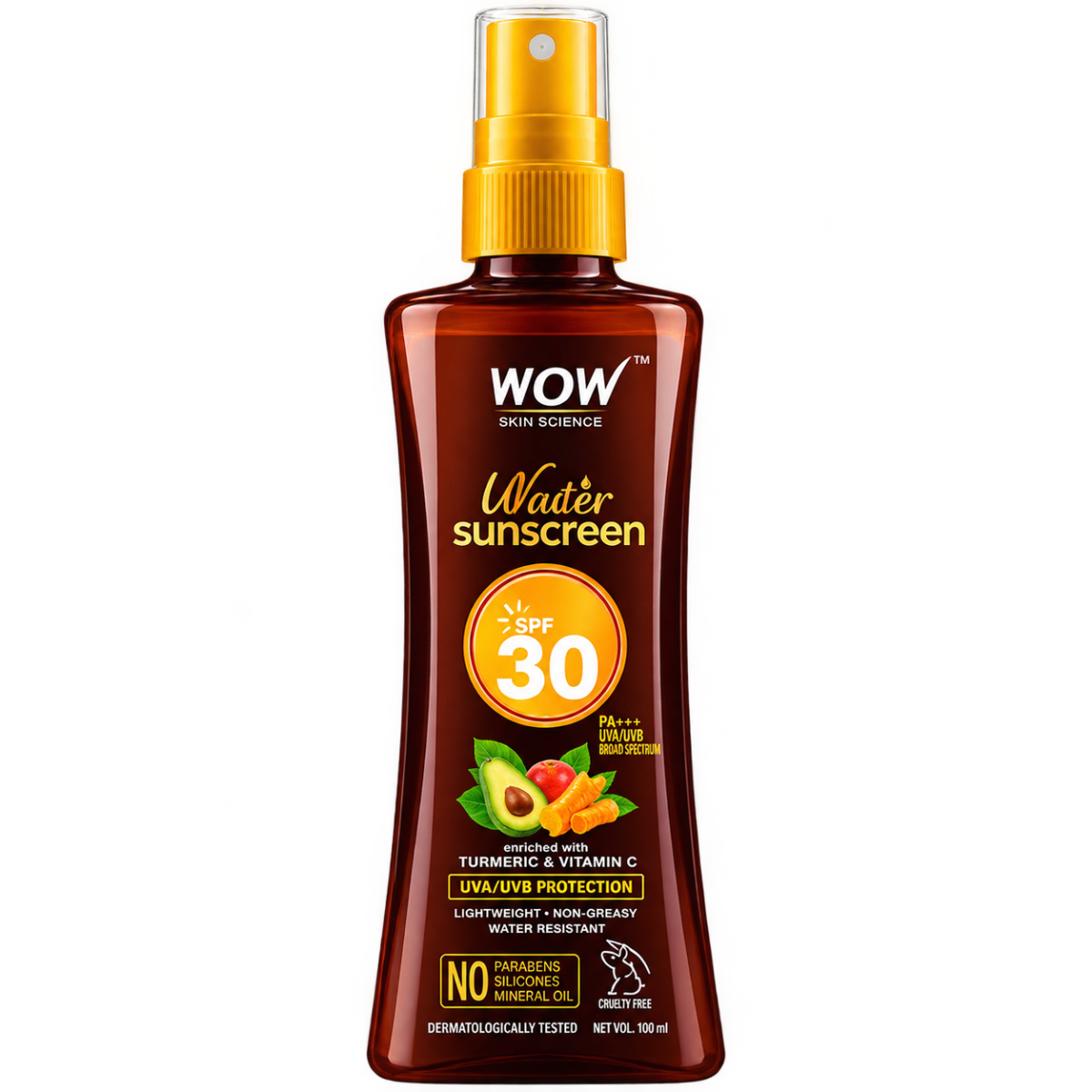 WOW Skin Science UV Water Sunscreen Spray SPF 30 - 100 ml