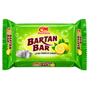 MULTISTO Bartan Bar (300g) – Extra Power of Lemon Dishwash Bar