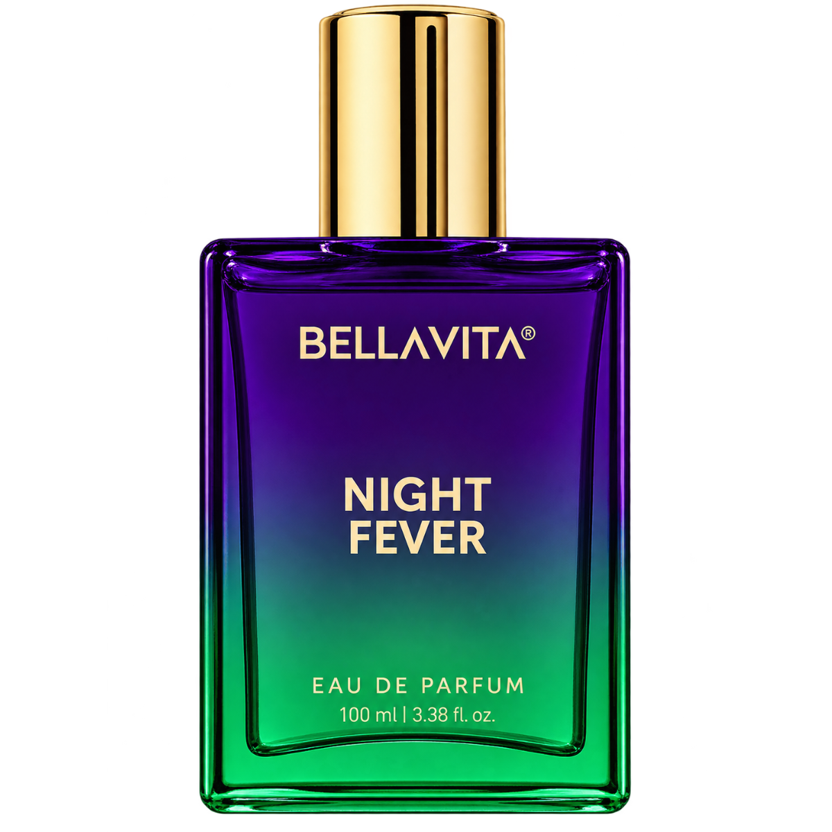 BELLAVITA Night Fever Eau de Parfum - 100 ml | Long-Lasting Citrusy, Fruity & Woody Unisex Pocket Perfume