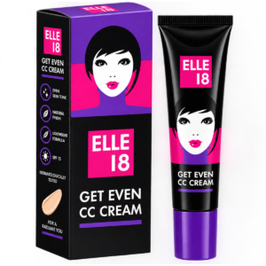 Elle18 GetEven CC Cream - Natural Coverage & Even Tone (18g)