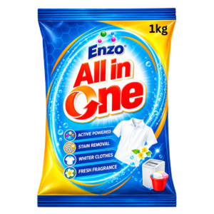 Enzo All in One Laundry Detergent Powder – 1kg Pack