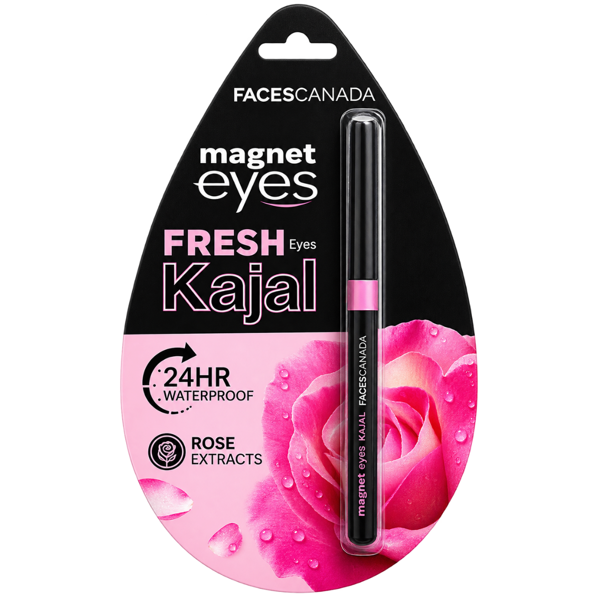 Faces Canada Magneteyes Fresh Eyes Kajal - Deep Black (0.35g)