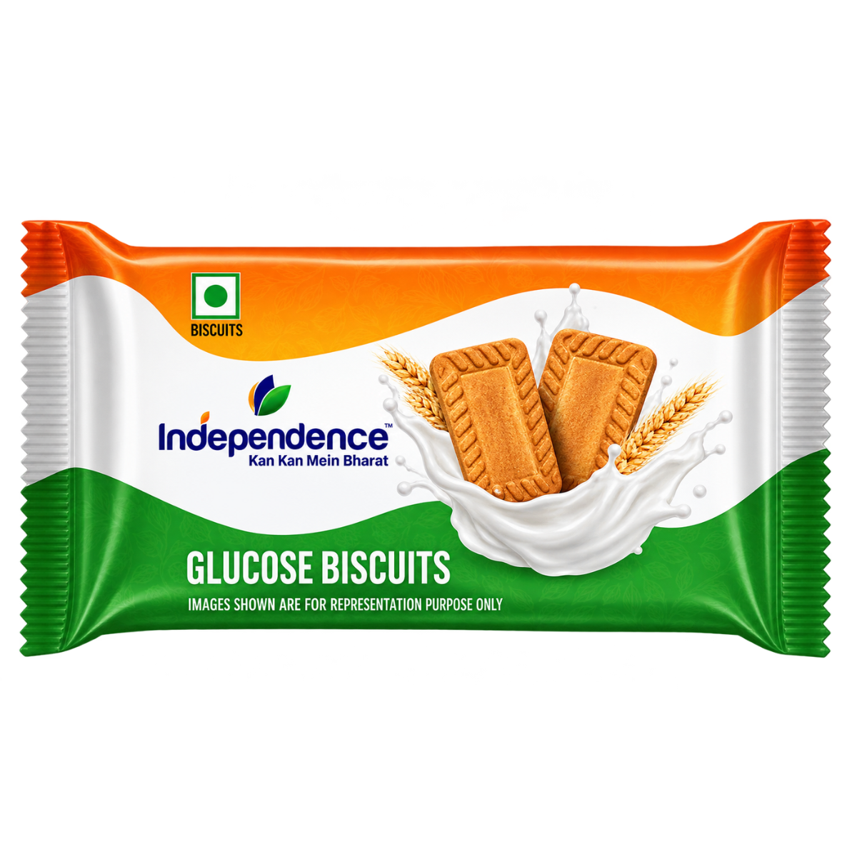 Independence Glucose Biscuits – 80g (Pack of 12)