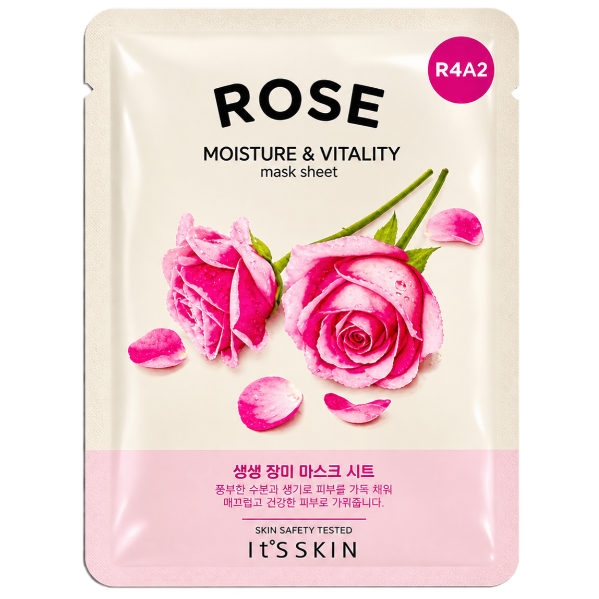 It'S SKIN The Fresh Mask Sheet - Rose (20 g) | Moisture & Vitality Korean Sheet Mask