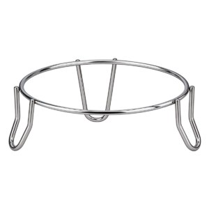 Stylish Stainless Steel Matka Stand – Heavy Duty 3-Leg Round Rack