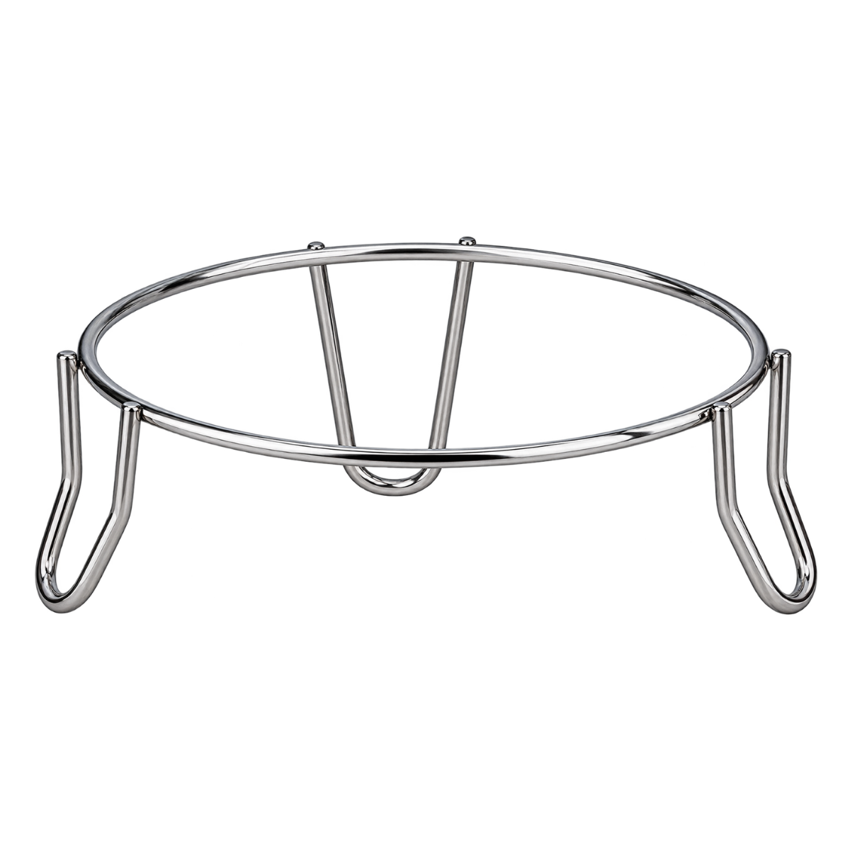 Stylish Stainless Steel Matka Stand – Heavy Duty 3-Leg Round Rack