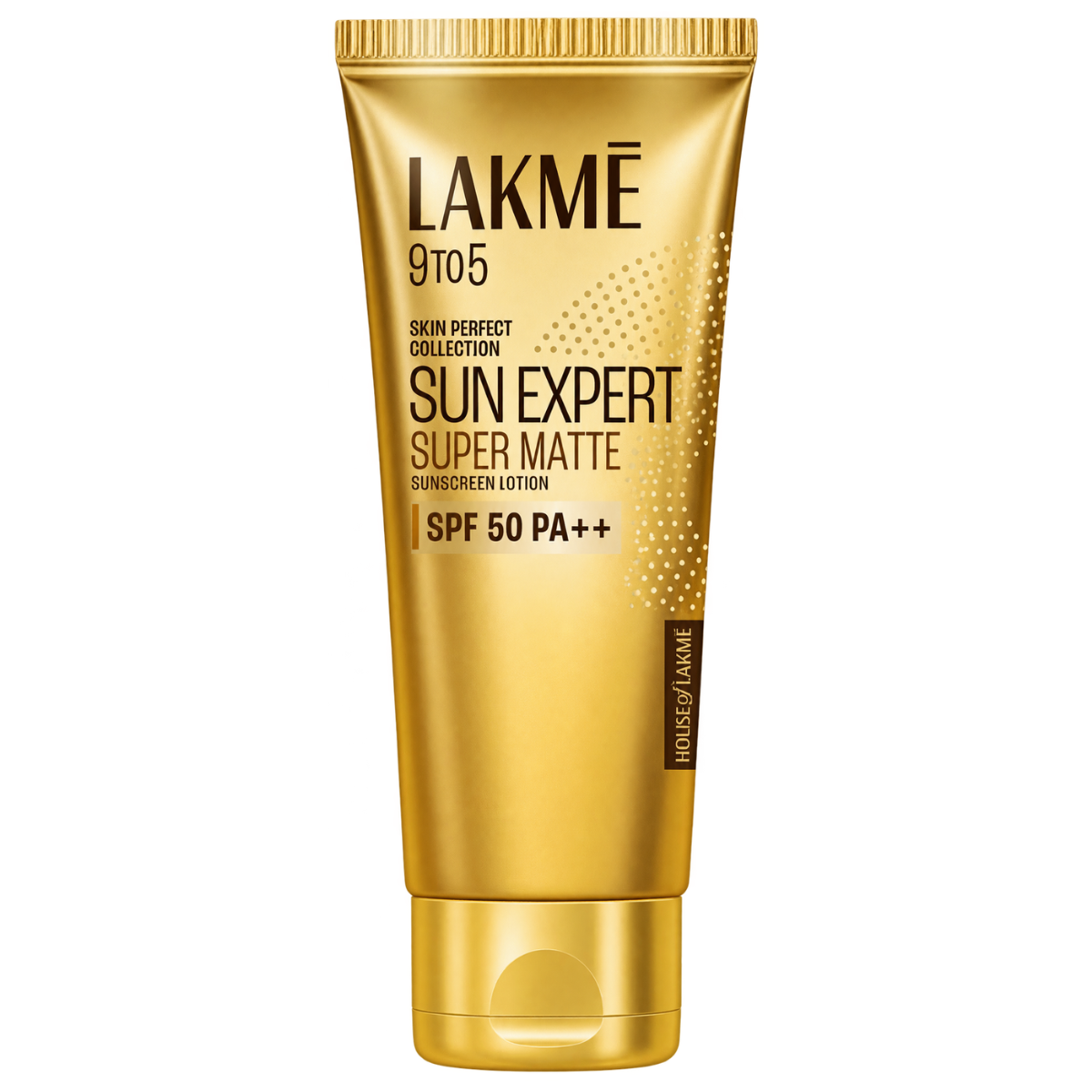 Lakmé 9TO5 Sun Expert Ultra Matte Sunscreen Lotion SPF 50 PA+++ (50 ml) | Broad Spectrum UVA & UVB Protection