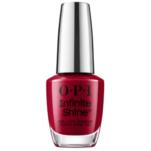 O.P.I Infinite Shine Gel-Like Lacquer Nail Polish - Malaga Wine (15 ml) | Long-Wear Deep Wine Red Gel-Effect Polish